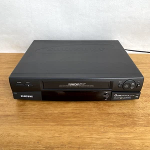 πΉπΉ Samsung SV-A130B VCR VHS Cassette Recorder Player Diamond Head 6 Head Hi-Fi - Picture 1 of 7