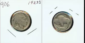 1923-S BÜFFELNICKEL (V906) TEILHORN - Bild 1 von 1