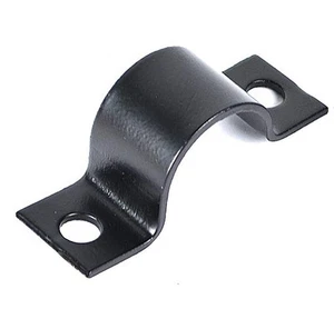  Front Swaybar Bushing Steel Bracket - Single - Black fits Jeep Wrangler YJ - Picture 1 of 1