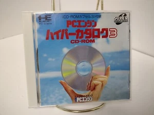 HYPER CATALOG Catalogue 3 PC Engine Shogakukan - Japanese Turbografx TG16 - Picture 1 of 4