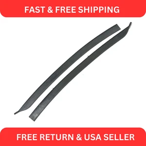 1/4 Quarter Window Weatherstrips Seals Pair Set for Buick Chevy Olds Pontiac - Picture 1 of 4