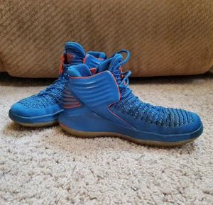 Nike Air Jordan 32 XXXII RUSSELL WESTBROOK WHY NOT SIZE 6Y Blue - Picture 1 of 5