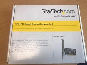 StarTech 1-Port PCI Gigabit Ethernet Network Card - ST1000BT32 (NO DISC) - Afbeelding 1 van 5
