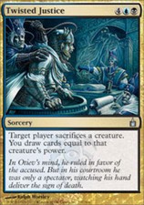 4x Twisted Justice MTG Ravnica NM Magic Regular
