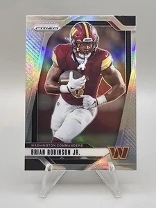 2024 Panini Prizm - Silver Prizm #288 Brian Robinson Jr. 💥 Commanders - Picture 1 of 2