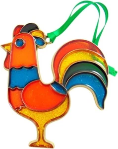 Westmon Works Rooster Ornament Colorful Christmas Tree Holiday Home Decoration G - Picture 1 of 1