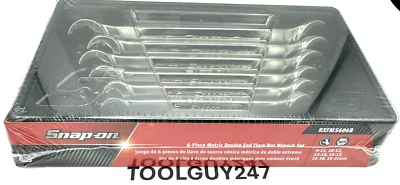 SNAP ON TOOLS 9 -21 mm 6-Point Flare Nut Tubing Line Wrench Set RXFMS606B NEW + - Image 1 of 4