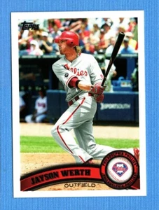 2011 Topps #325 Jayson Werth Philadelphia Phillies - Picture 1 of 1