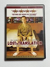 Lost in Translation Dvd Widescreen Bill Murray Scarlett Johansson