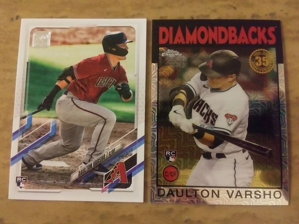 2021 Topps Daulton Varsho RC And Silver Pack (Free Shipping) - Image 1 of 1