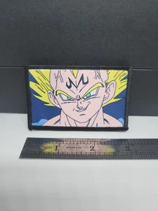 Parche moral inspirado en el anime personalizado táctico Vegeta Majin 2x3 pulgadas - Imagen 1 de 2