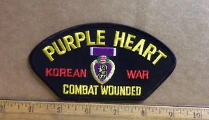 Guerra di Corea - Cuore Viola - Patch ricamata ferita da combattimento - Foto 1 di 4