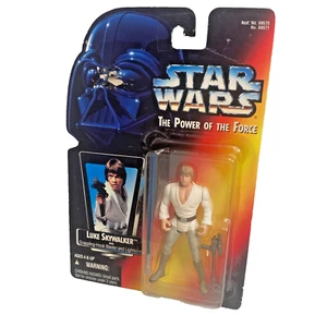 Figura de acción Star Wars Power of the Force Luke Skywalker Kenner 1995 NUEVO - Imagen 1 de 11