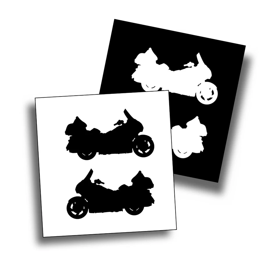 4x calcomanías adhesivas para motocicleta GL1200 1500 1800 remolque para bicicleta para Honda Goldwing Foto 1 de 1