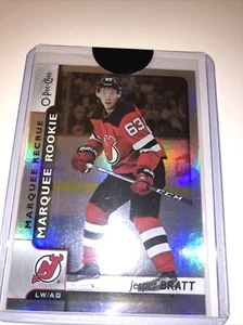 2017-18 UD O-Pee-Chee #627, JESPER BRATT SP RC🔥🔥Rainbow Foil Marquee Rookie - Bild 1 von 2