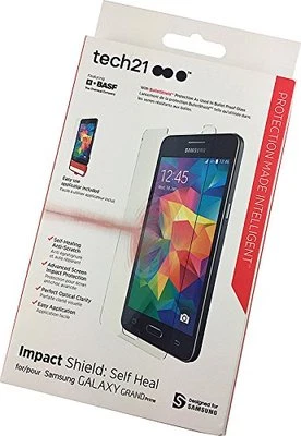 Tech21 Impact Shield Self Heal Screen Protector for Samsung Galaxy Grand Prime ! - Image 1 of 3
