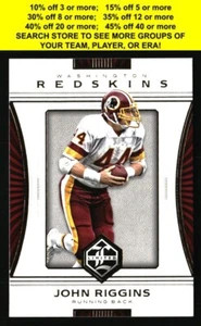 Tarjeta de fútbol John Riggins 2017 Panini Limited #88 - Imagen 1 de 2