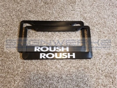 Roush License Plate Frames Racing mustang ford GT Nascar - Pair Foto 1 de 2