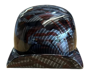 Custom HydroDipped CarbonFiber AmFlags  2.0Mikes ProLid novelty helmet - Picture 1 of 8