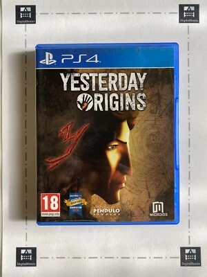 Yesterday Origins PS4 videogioco Sony PlayStation 4 pendulo avventura grafica - Immagine 1 di 2