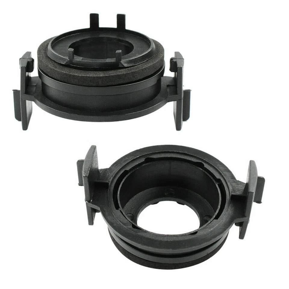 2 PCS H7 Bulb Holder Adapters Headlight Xenon HID LED For BMW 3 E46 1999-2006 AS - Image 1 of 4