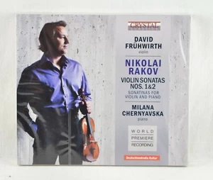 FRÜHWIRTH RAKOV CHERNYAVSKA Violin Sonatas Nos. 1 & 2, Sonatinas ... CD - 2012 - Picture 1 of 4