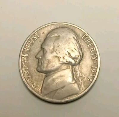 1938 Jefferson Nickel 5 Cent - Image 1 of 4