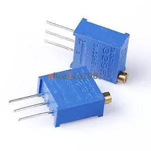 10 sztuk 3296W-201 3296 W 200 ohm Wykończenie garnka Trymer Potencjometr Nowy - Zdjęcie 1 z 4