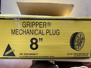 8” Cherne Mechanical Gripper Plug P#270-280 - Picture 1 of 2