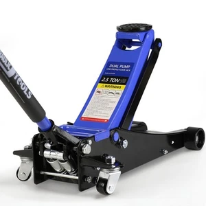 2 Ton Floor Jack Heavy Duty Steel Racing Low Profile Floor Jack with Single P... - Picture 1 of 6
