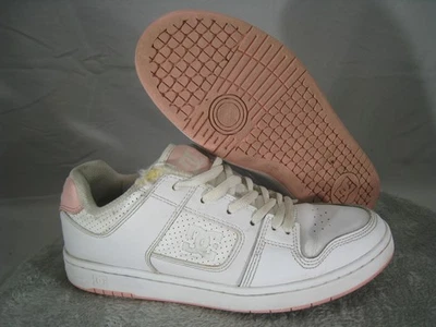 DC Shoes Womens Size 9 White Pink Manteca 4 Skate Shoes Low Top ADJS100161 - Image 1 of 4