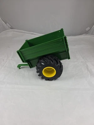 John Deere Monster Treads Dump Trailer/Wagon By Tomy Play Tractor Farm 46260 - Image 1 of 4