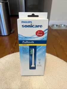 Philips Sonicare ProResults Standard Brush Heads Pack of 4 New FlexCare Healthy - Picture 1 of 6