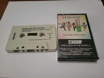Starship Knee Deep in the Hoopla Cassette Tape 1985 RCA BXK1-5488  - Image 1 of 4