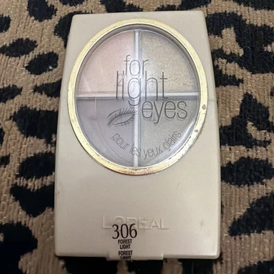 L'OREAL 306 FOREST LIGHT  Wear Infinite EYESHADOW Small Signs Shelf Wear On Case - Image 1 of 4