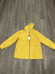 Weatherproof Vintage Women's Yellow Rain Slicker Jacket Size XL - Picture 1 of 11