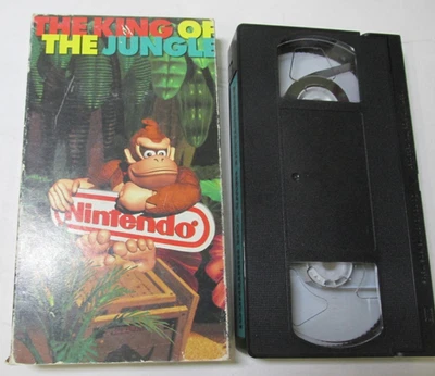 Nintendo Donkey Kong Country Video VHS Nintendo Vintage 90er - läuft Super - Bild 1 von 4