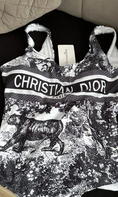 Costume Da Bagno Cristian Dior Bikini Intero Senza Schienale Da Donna Foto 1 de 4