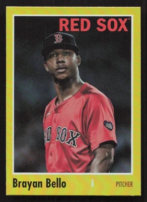 2024 Topps Archives Brayan Bello Yellow Foil #194 Card - Image 1 of 2