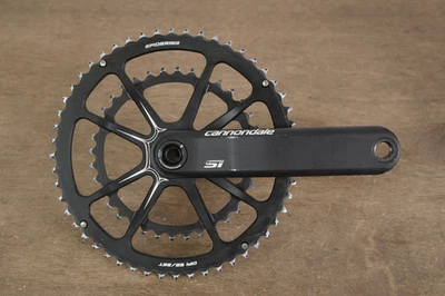 172.5mm 52/36T BB30 Cannondale Si Spidering Hollowgram Road Crankset - Image 1 of 4