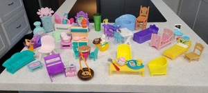 Accessori mobili casa delle bambole - Enorme lotto di 70 pezzi lotto misto NATALE - Foto 1 di 9