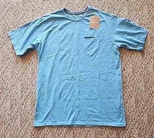 Neu mit Etikett neu Patagonia Herren P-6 Logo Responsibili-Tee T-Shirt Largo blau Gr. Small S - Bild 1 von 10