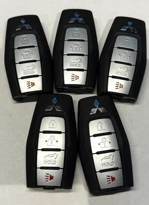 LOT OF 5 OEM MITSUBISHI SMART KEY FOB LOT KEYLESS ENTRY FOB LOT KR5MTXN1 - Image 1 of 4
