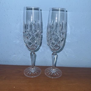 Waterford Marquis BROOKSIDE Paar Kristall Champagnerflöte 10 Zoll - Bild 1 von 4