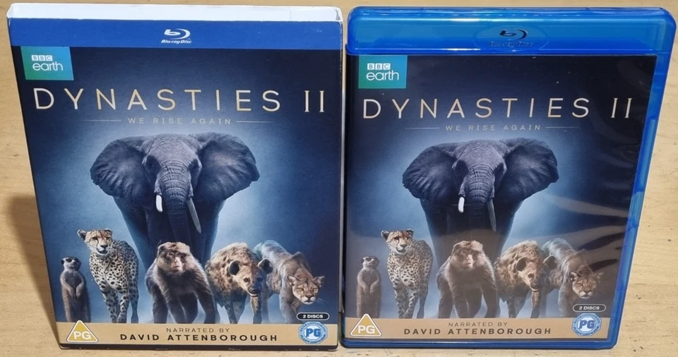 Dynasties II 2 Blu-Ray Set With Slipcase BBC Earth David Attenborough - Image 1 of 3