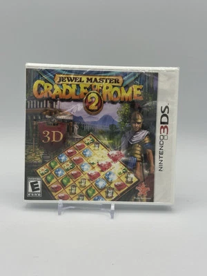 Jewel Master Cradle of Rome 2 Nintendo 3DS Brand New Sealed CIB Complete - Image 1 of 4