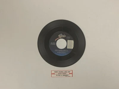 Jukebox 45 & Title Strip Gloria Estefan Don’t Wanna Lose You Cleaned Tested - Image 1 of 2