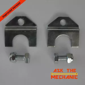 Passt für Ford Focus Mk I Mk1 Scheibenwischermotor Gestänge Reparaturblech Clip x 2 - Bild 1 von 7