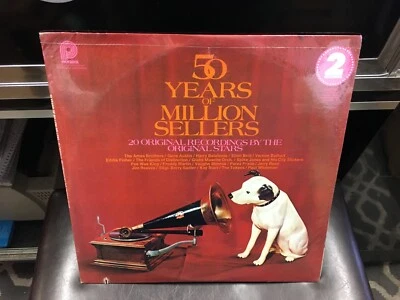 50 Years of Million Sellers vinyl 2x LP RCA 1974 Comp TOKENS Jim Reeves SEALED - Image 1 of 2