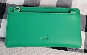 Mary & Martha Green Crossbody/Wristlet - Picture 1 of 13